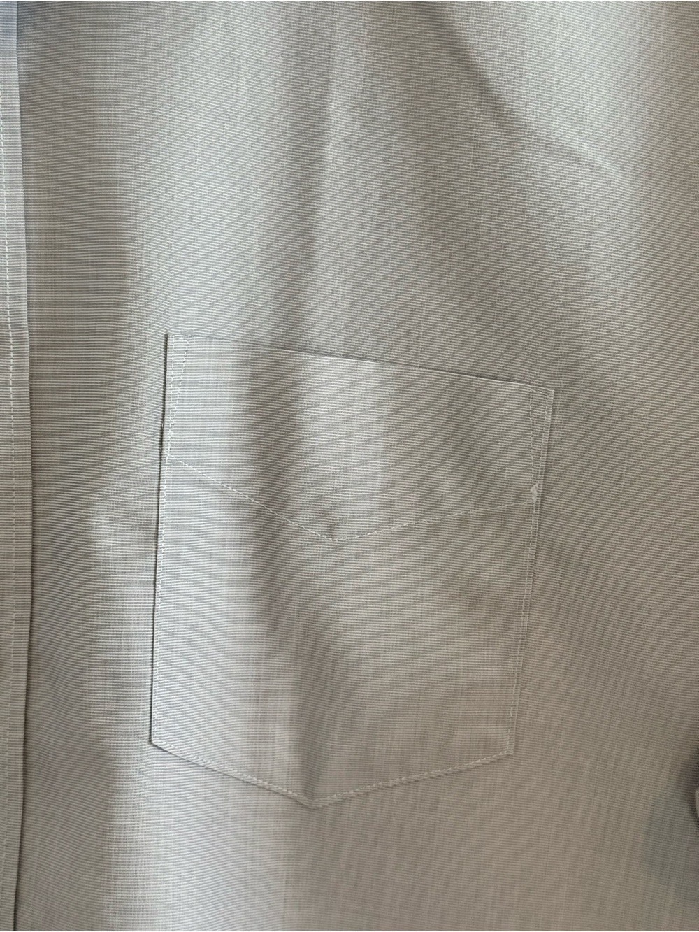 UNTUCKit Men's Short-Sleeve Button-Down Shirt - Light Gray - Picture 2 of 5